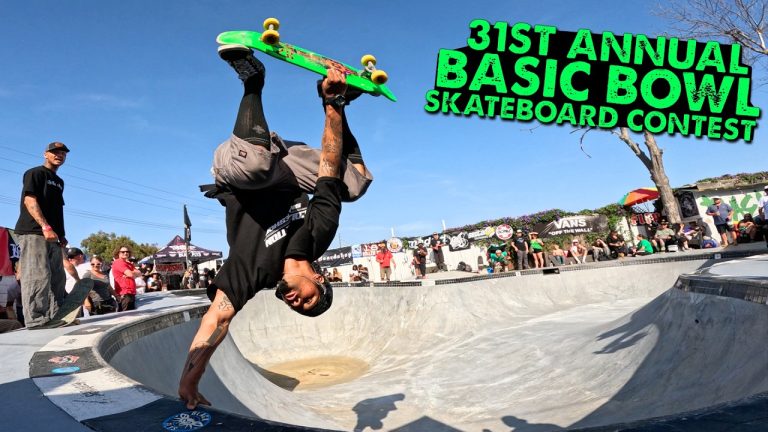 31st Annual Basic Bowl Skateboarding Contest