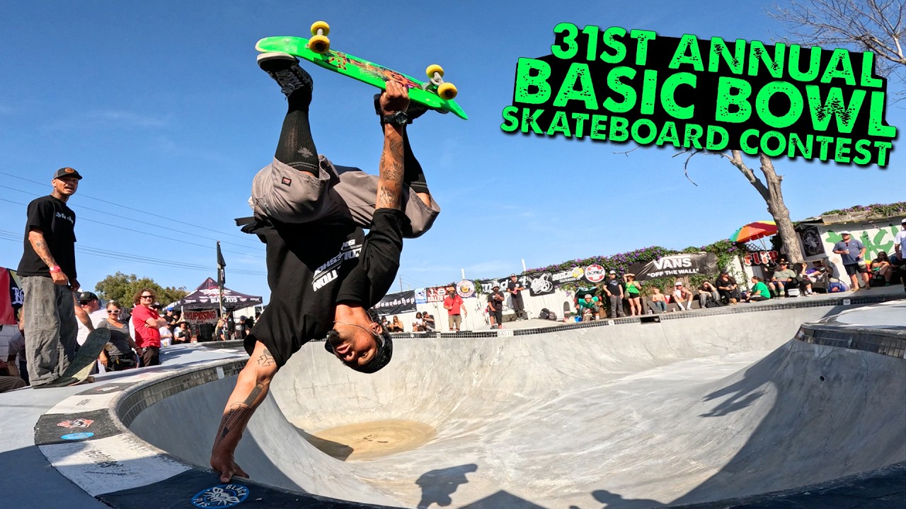 31st Annual Basic Bowl Skateboarding Contest