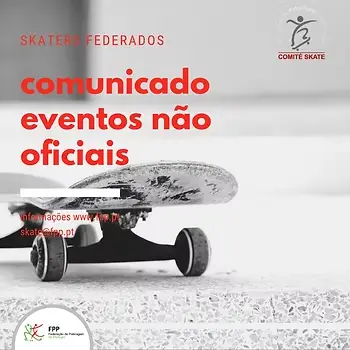 Announcement from the National Skateboard Committee for unofficial events
