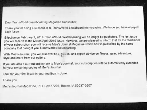 R.I.P. Transworld Skateboarding